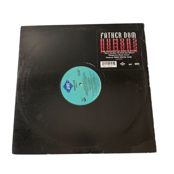 Father Dom "Rumors" 12" Vinyl Single Hip-Hop 1996 Jive Records - Picture 1 of 4